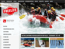 Tablet Screenshot of freelife.at